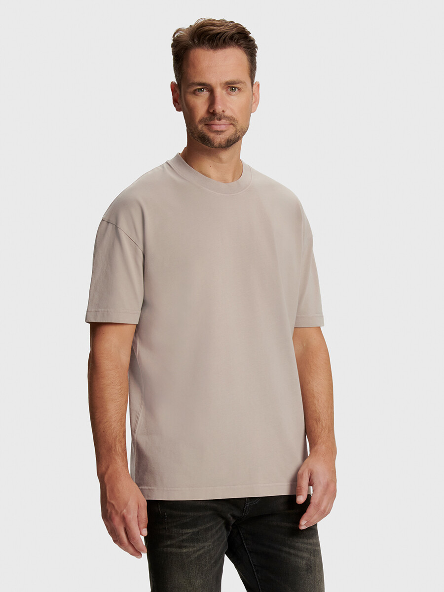 Oversized T-shirt - Beige - Men