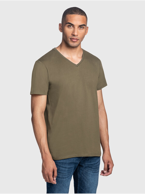 New York T-shirt, 1-pack - Dark olive
