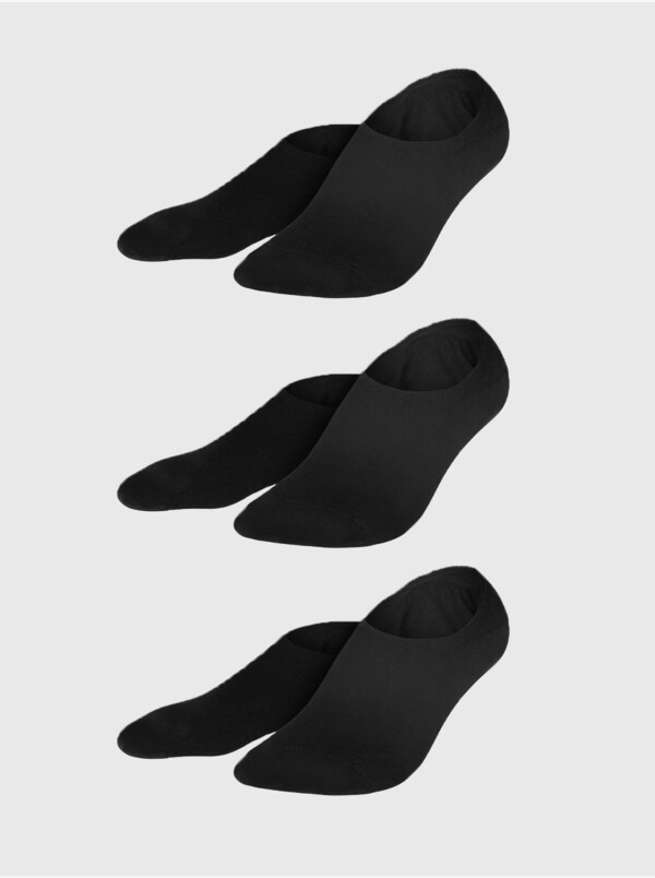 Palma Sneaker Socks, 3-pack Black