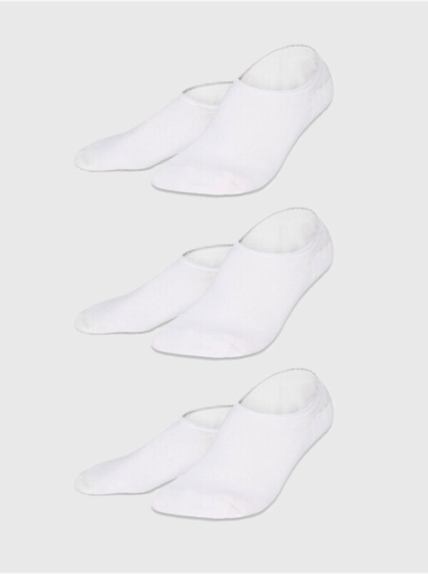 Palma Sneaker Socks, 3-pack White
