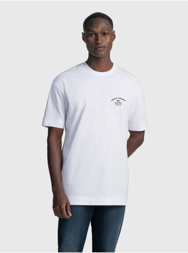 Ohio oversized logo T-shirt, White