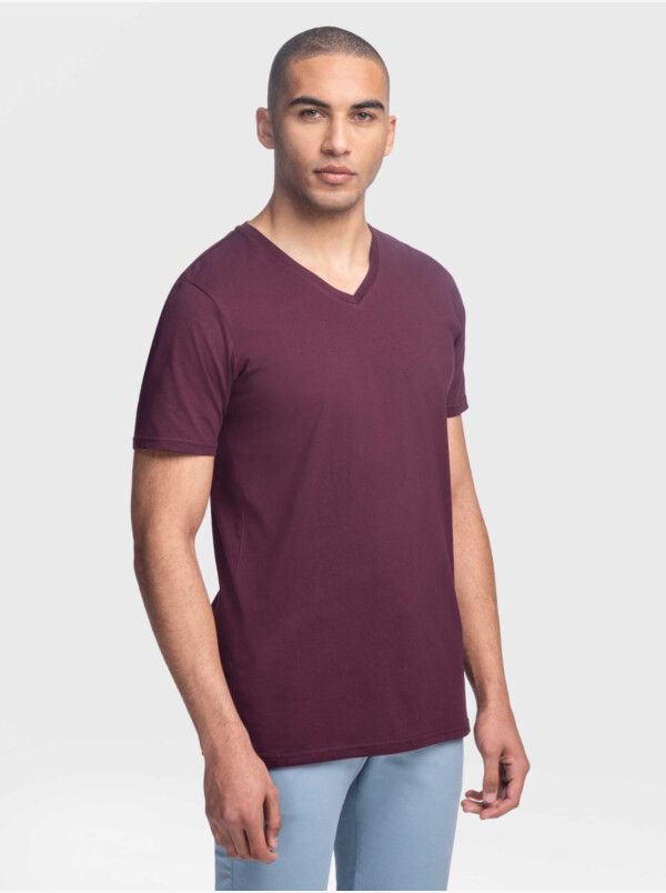 New York T-shirt, 1-pack Burgundy Red