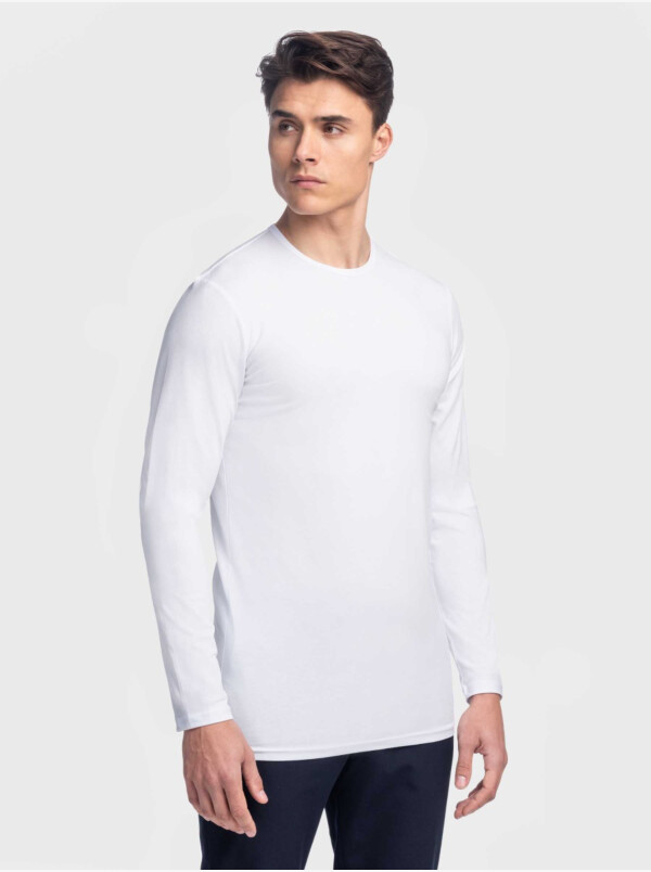London Longsleeve Shirt, 1-pack White
