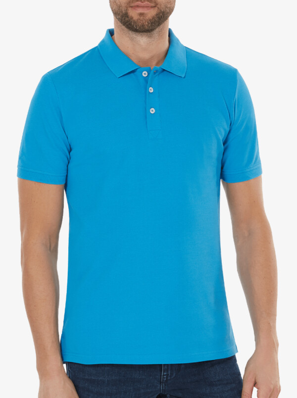 Madrid Poloshirt, Swedish Blue