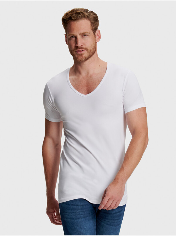 Hong Kong T-shirt, 2-pack White