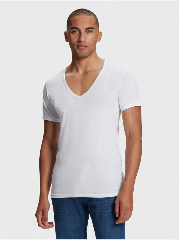 Milano T-shirt, 2-pack White