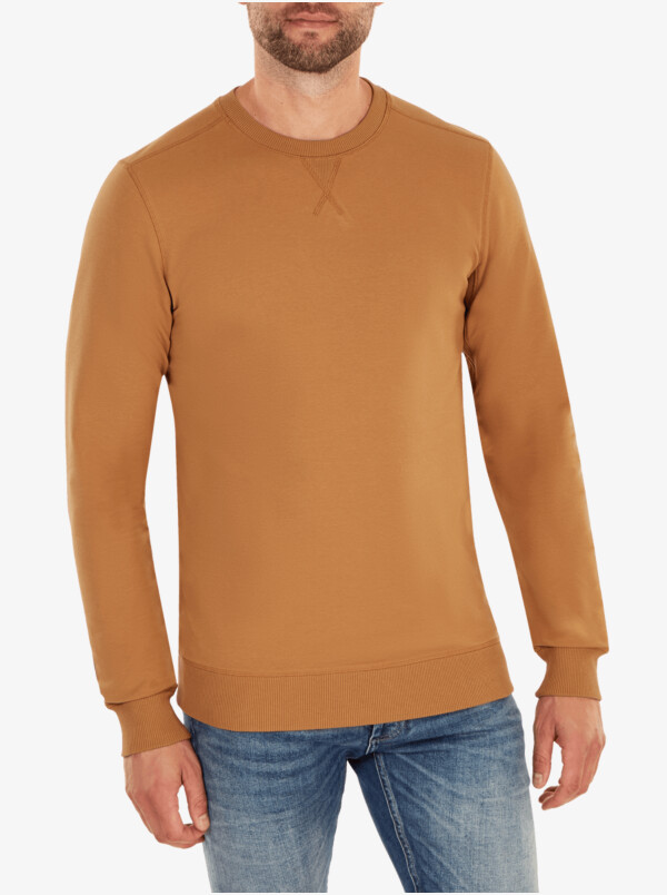 Princeton Lightweight Sweater, Sugar brown